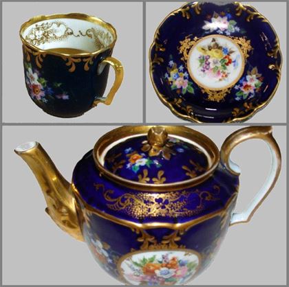 Чайный сервиз, 1860-1870-е гг.