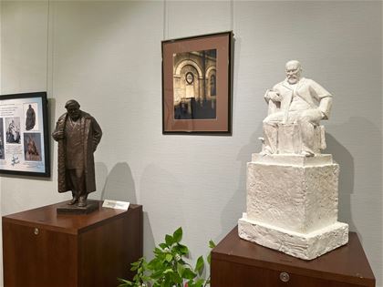 Островский в скульптуре